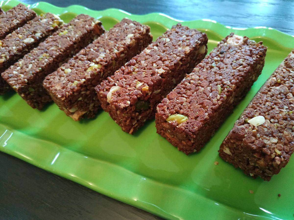 Barres de céréales protéinées