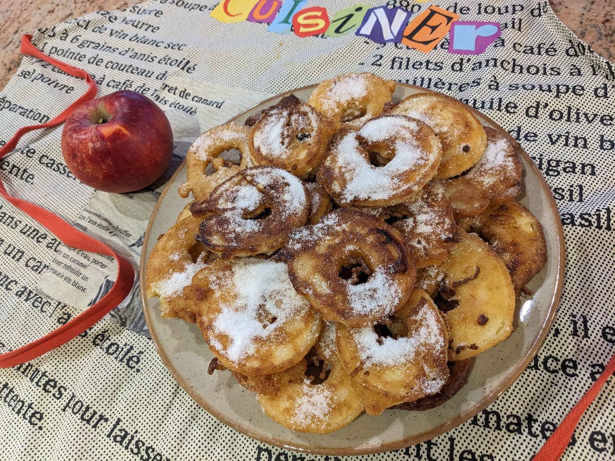 Beignets aux pommes
