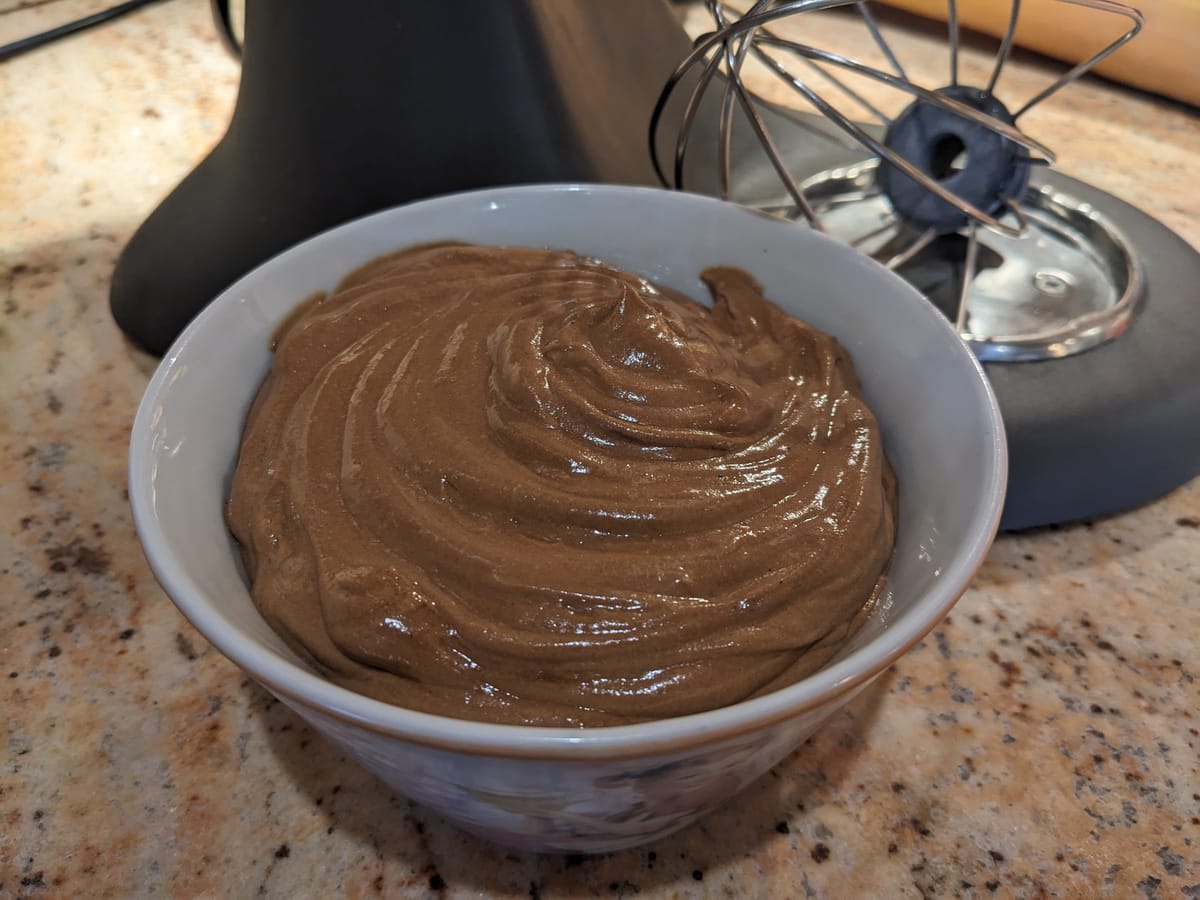 Crème au beurre au chocolat