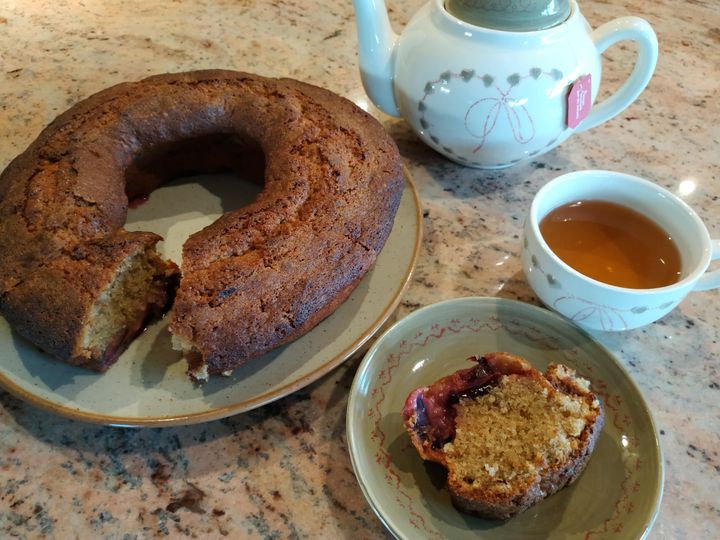 Cake aux prunes