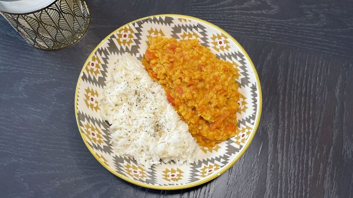 Dahl de lentilles corail (Anyck)