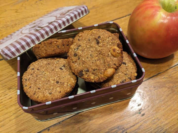 Barres choco-cacahuètes