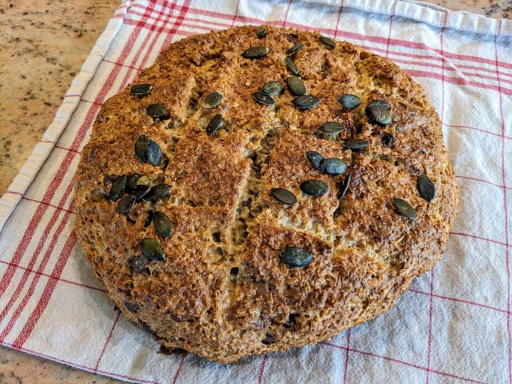 Pain sportif protéiné